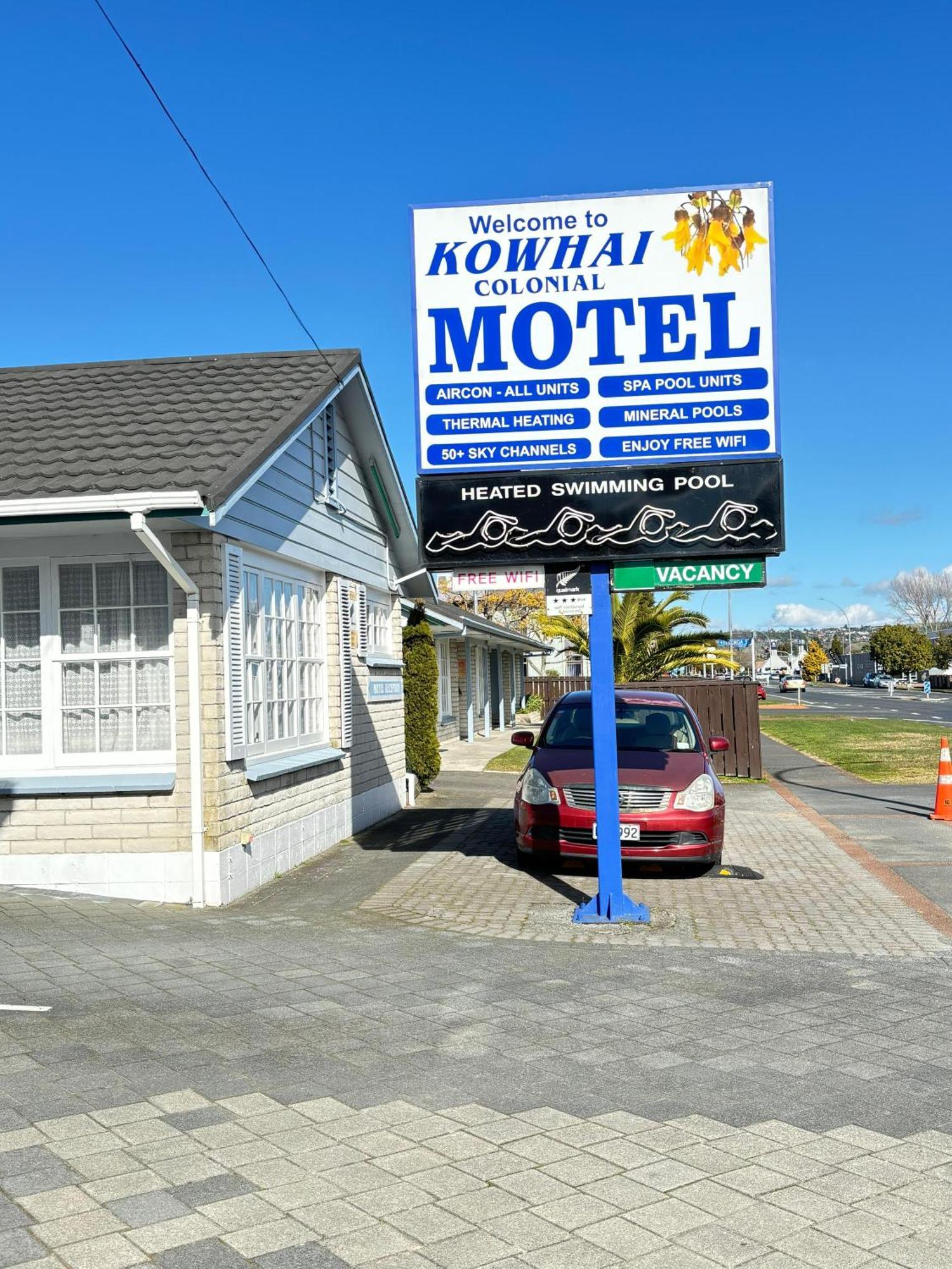 Kowhai Motel Rotorua Buitenkant foto